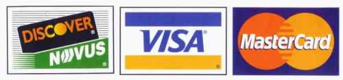 Discover Visa Master Cards